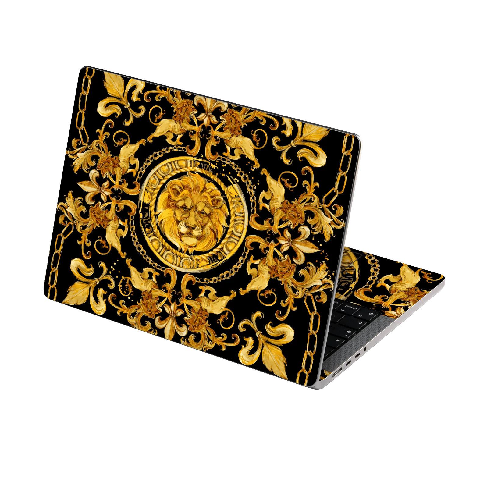 MacBook PRO 14" (2021/2023) SIGNATURE Baroque Gold Ornaments Skin
