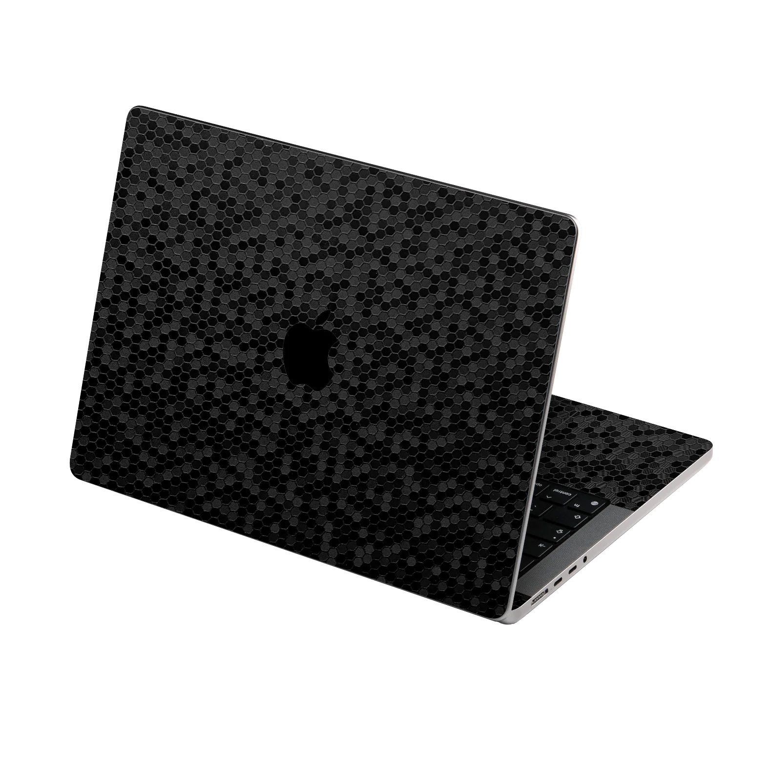 MacBook PRO 14" (2024, M4) LUXURIA BLACK HONEYCOMB 3D TEXTURED Skin