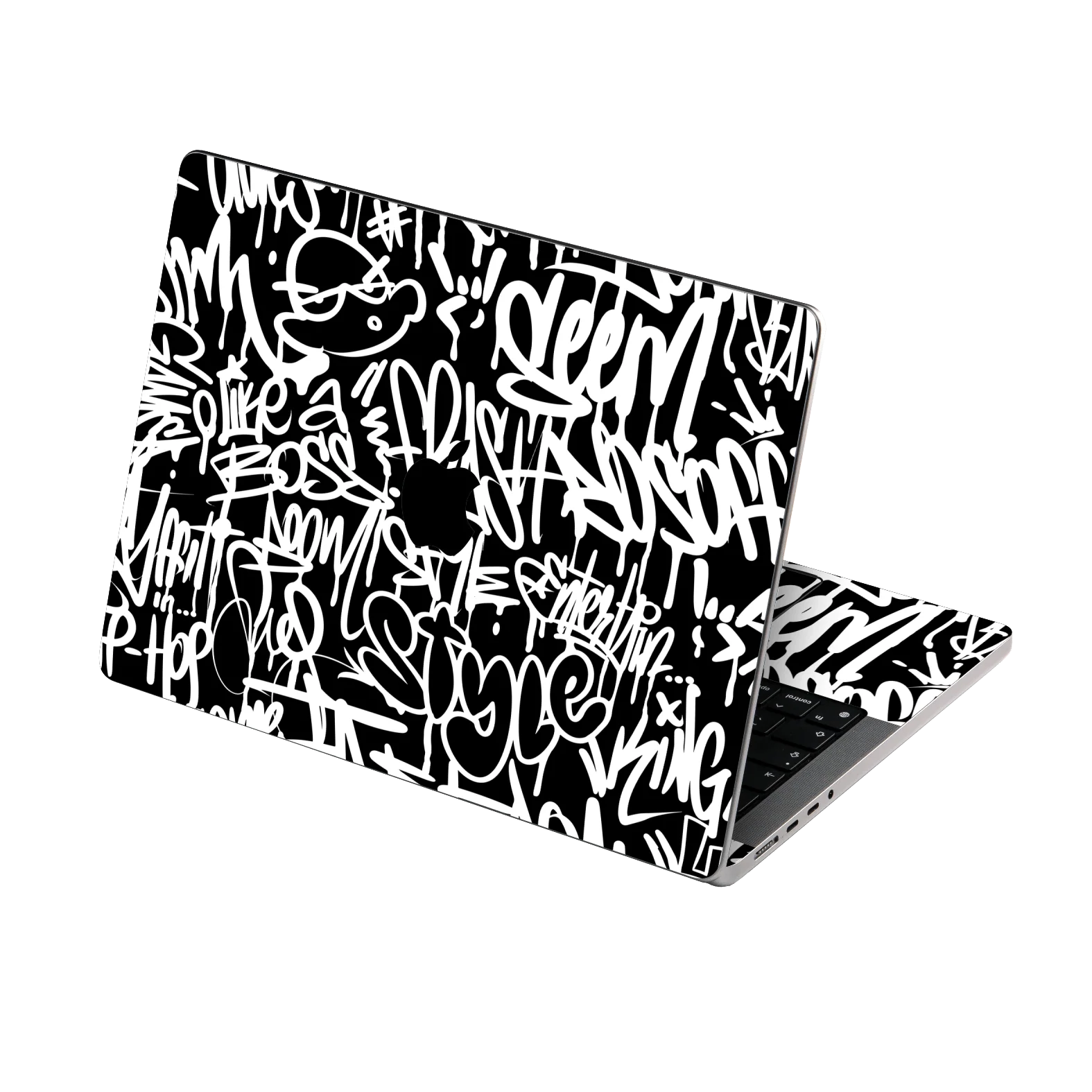 MacBook PRO 14" (2024, M4) SIGNATURE Monochrome Graffiti Skin