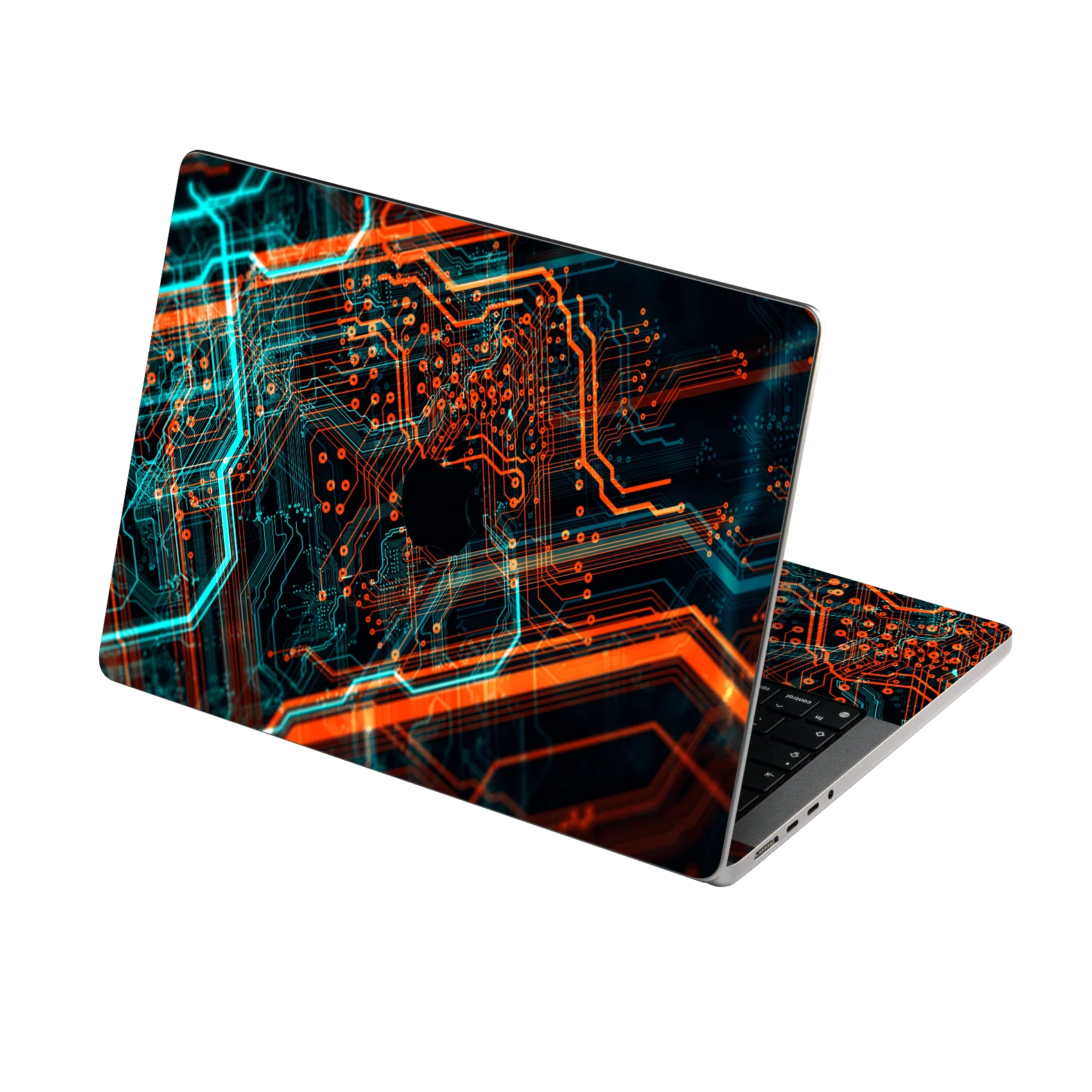 MacBook PRO 14" (2024, M4) SIGNATURE NEON PCB Board Skin