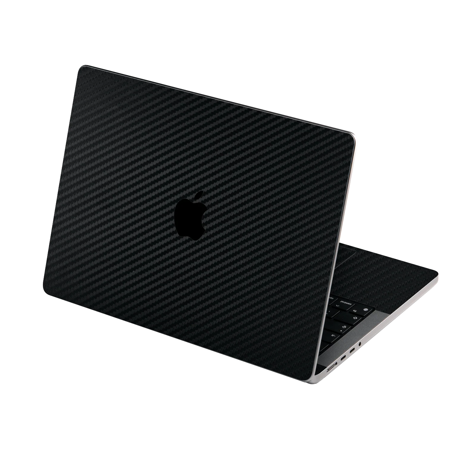 MacBook PRO 14" (2024, M4) Textured CARBON Fibre Skin - BLACK