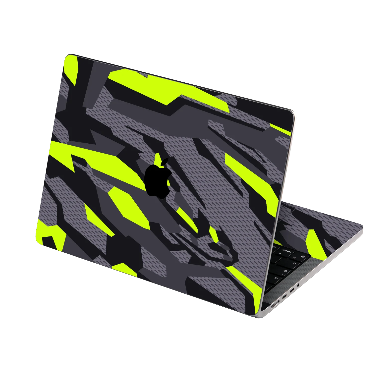 MacBook PRO 16” (2024, M4) SIGNATURE Abstract Green CAMO Skin
