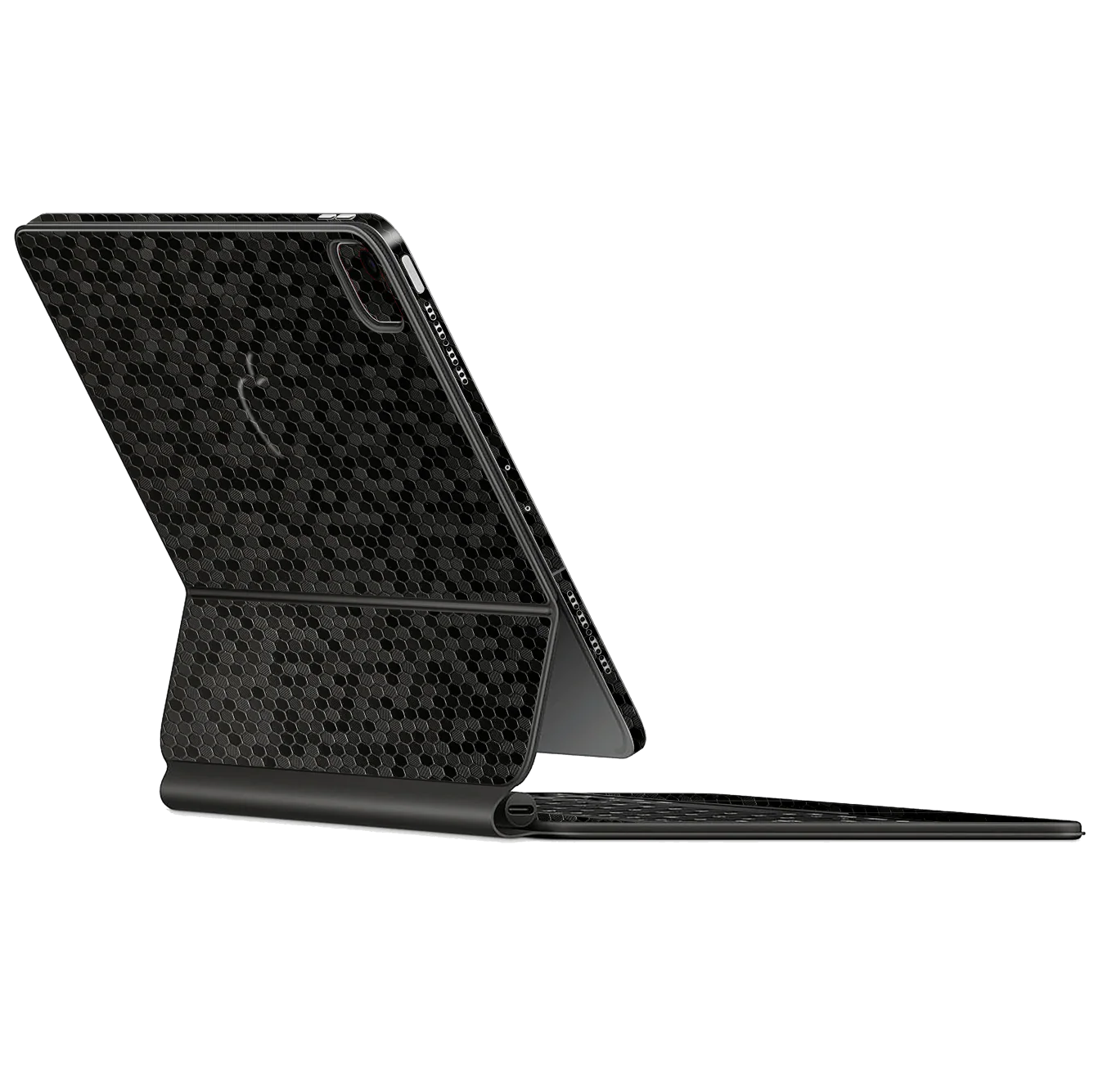 Magic Keyboard for iPad AIR 4/5 LUXURIA BLACK HONEYCOMB 3D TEXTURED Skin