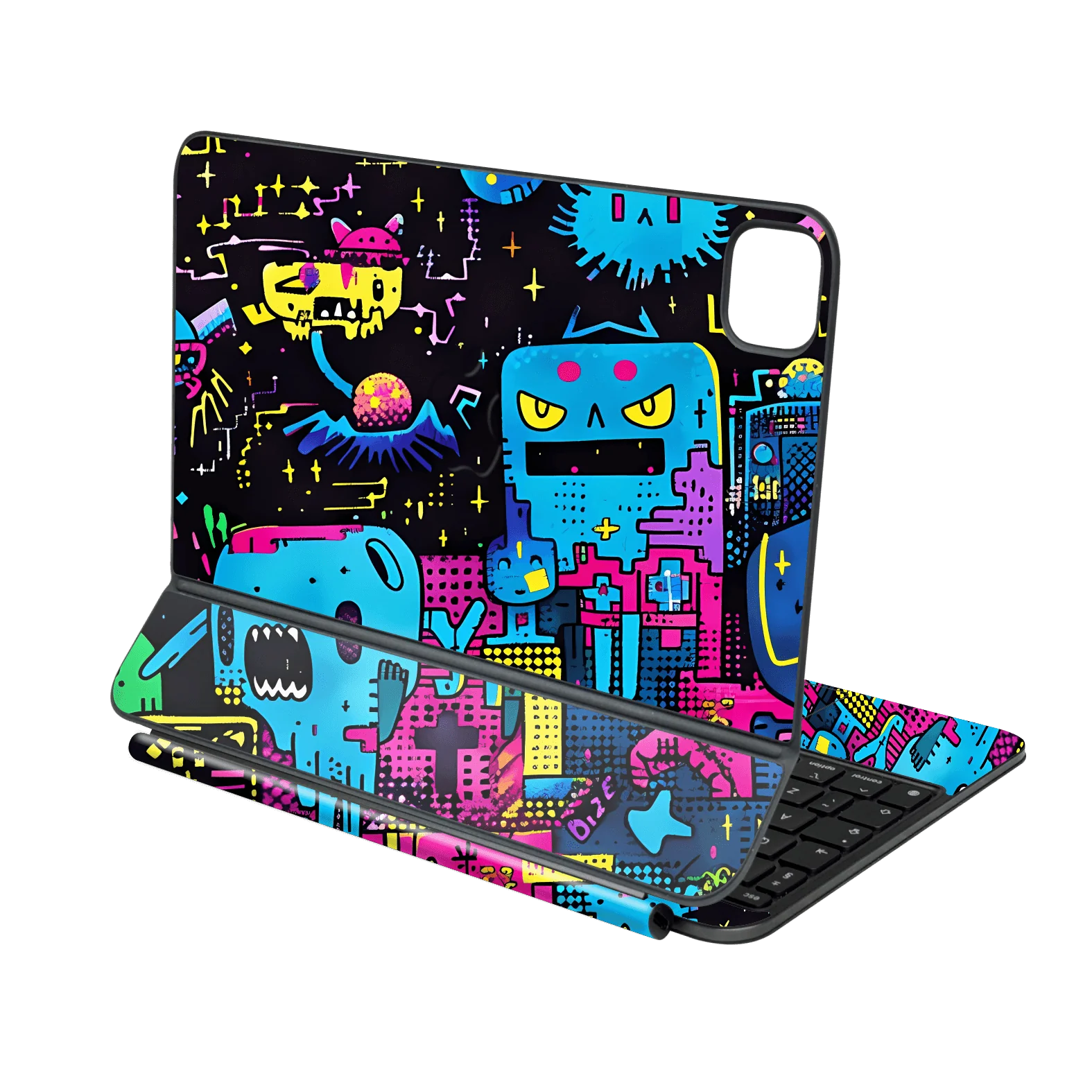 Magic Keyboard for iPad Pro 11” (M4/M5) SIGNATURE Arcade Rave Skin