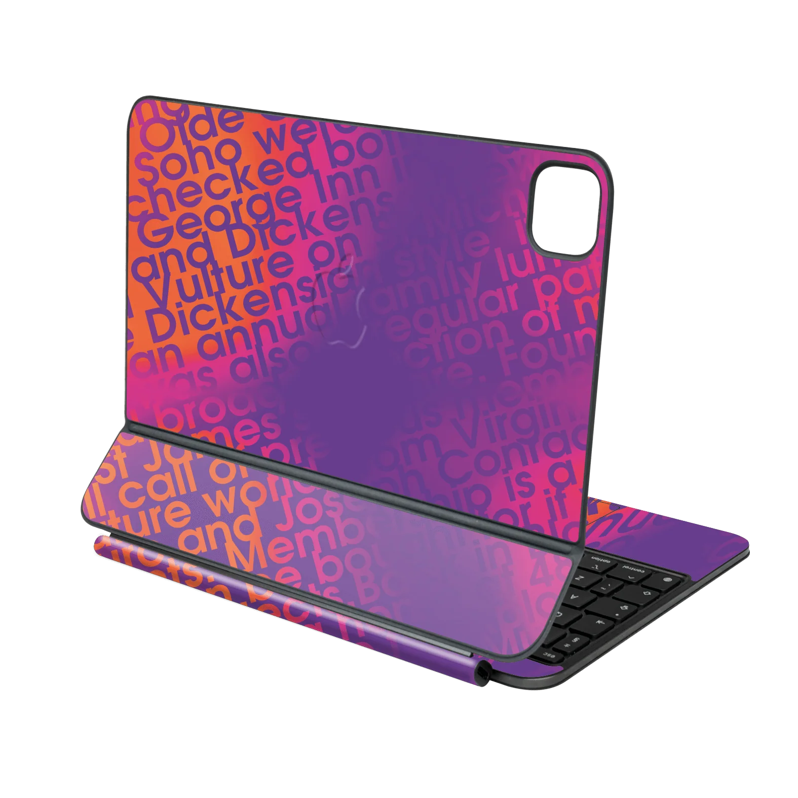 Magic Keyboard for iPad Pro 11” (M4/M5) SIGNATURE Inferno Swirl Skin
