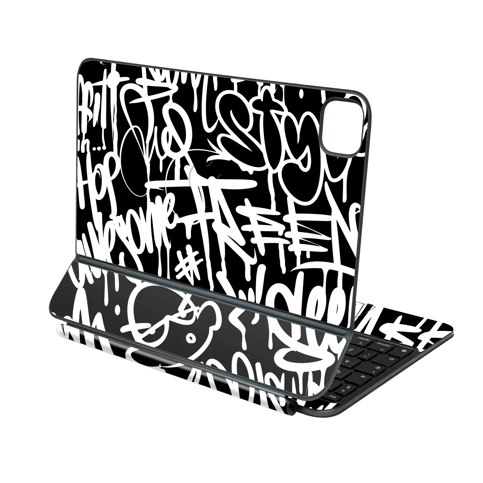 Magic Keyboard for iPad Pro 11” (M4/M5) SIGNATURE Monochrome Graffiti Skin