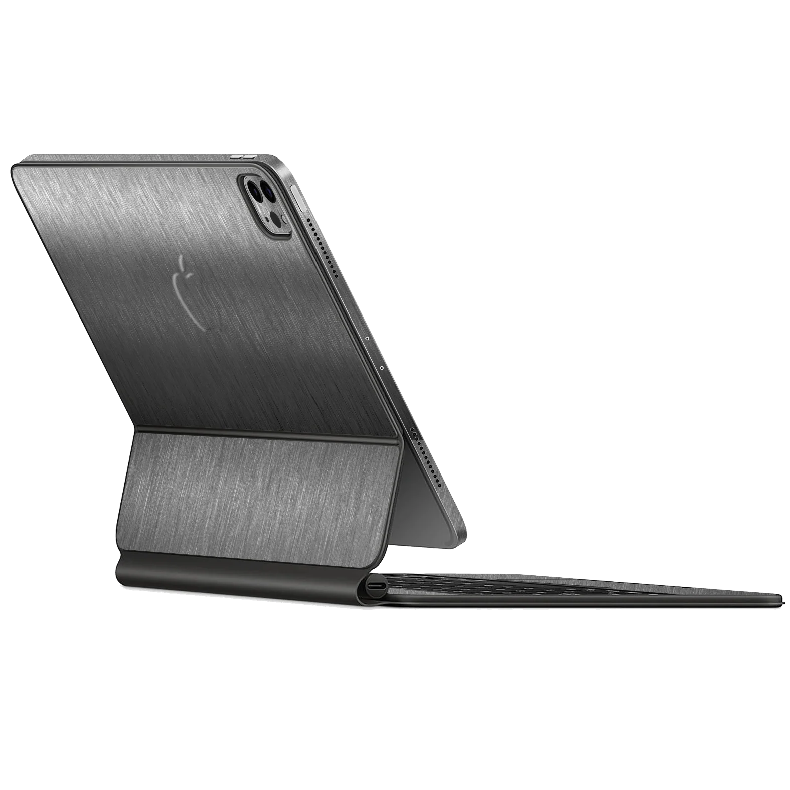 Magic Keyboard for iPad Pro 12.9" (M2, 2022) BRUSHED TITANIUM Metallic Skin