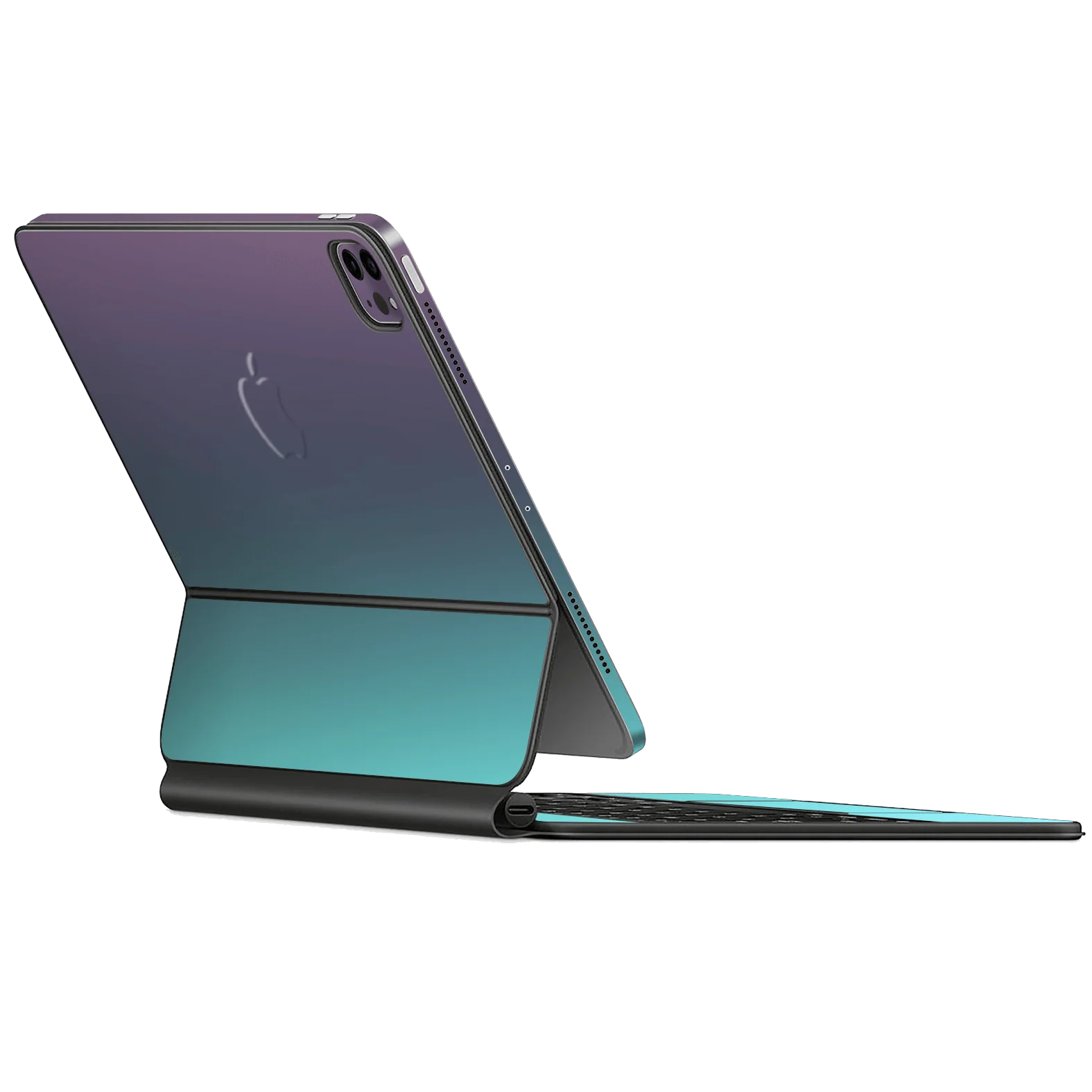 Magic Keyboard for iPad Pro 12.9" (M2, 2022) CHAMELEON TURQUOISE LAVENDER Matt Metallic Skin