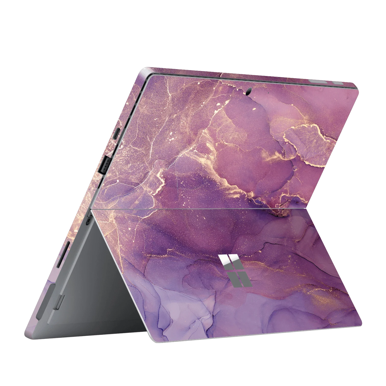 Microsoft Surface Pro 7 SIGNATURE AGATE GEODE Purple-Gold Skin