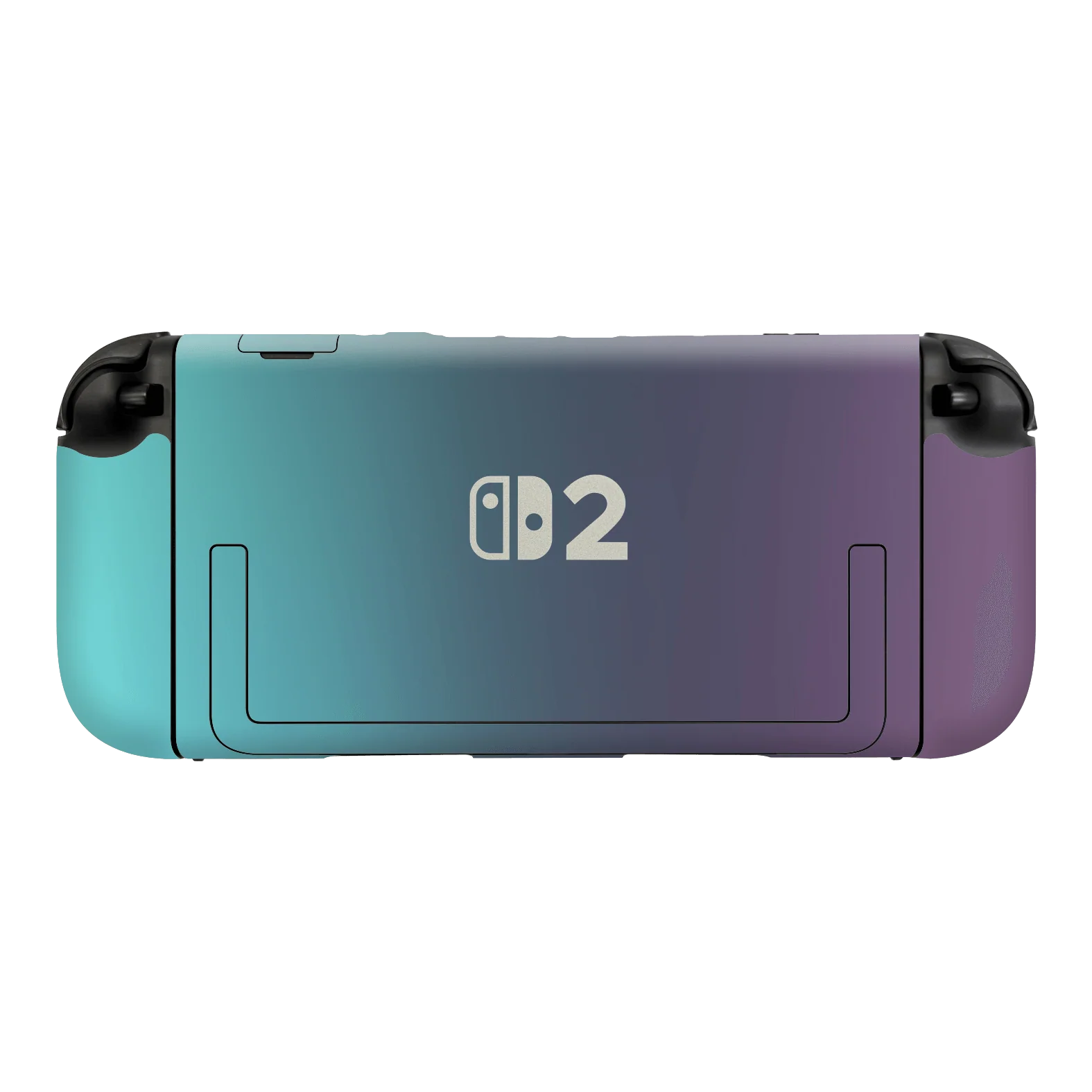 Nintendo Switch 2 CHAMELEON TURQUOISE LAVENDER Matt Metallic Skin - Image 2