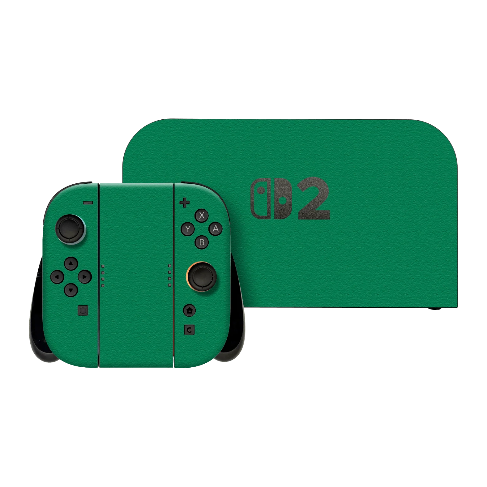 Nintendo Switch 2 LUXURIA VERONESE Green Textured Skin
