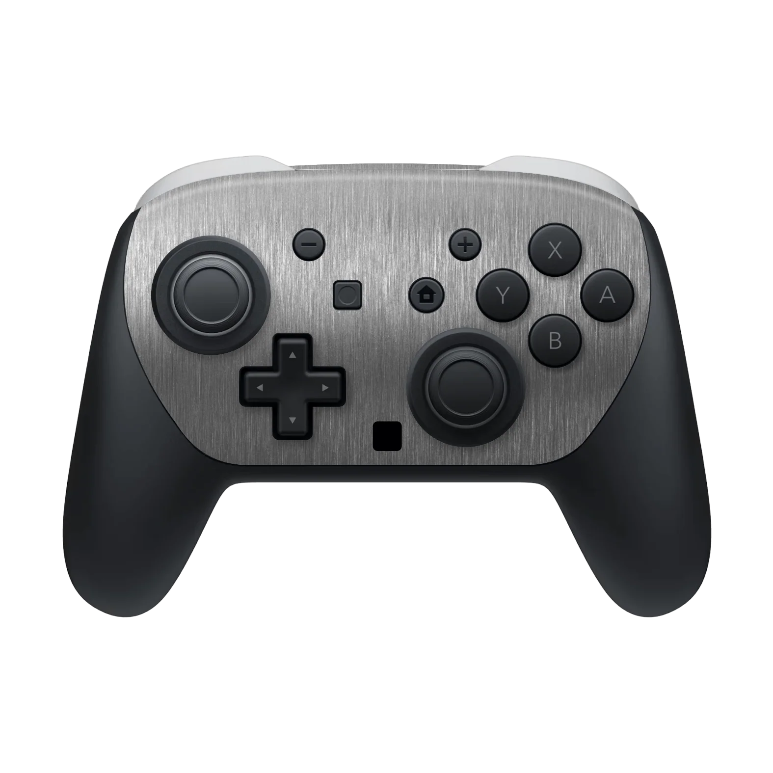 Nintendo Switch 2 PRO CONTROLLER BRUSHED TITANIUM Metallic Skin