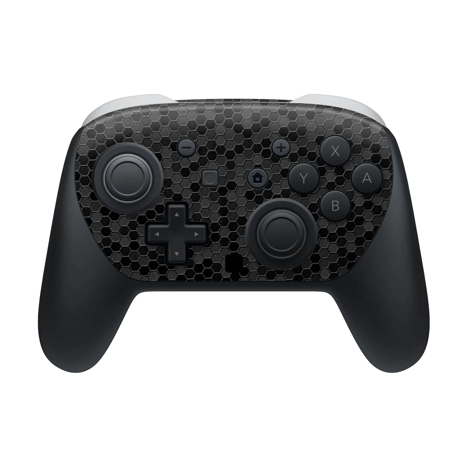 Nintendo Switch 2 PRO CONTROLLER LUXURIA BLACK HONEYCOMB 3D TEXTURED Skin