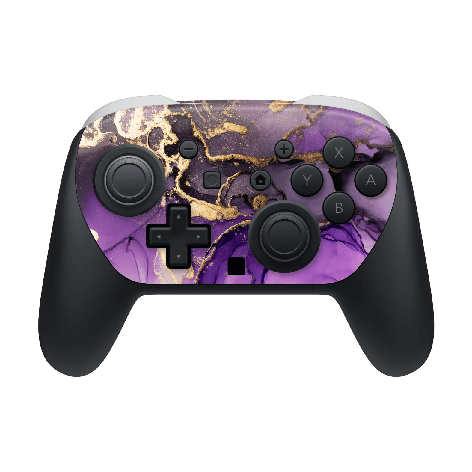 Nintendo Switch 2 PRO CONTROLLER SIGNATURE AGATE GEODE Purple-Gold Skin