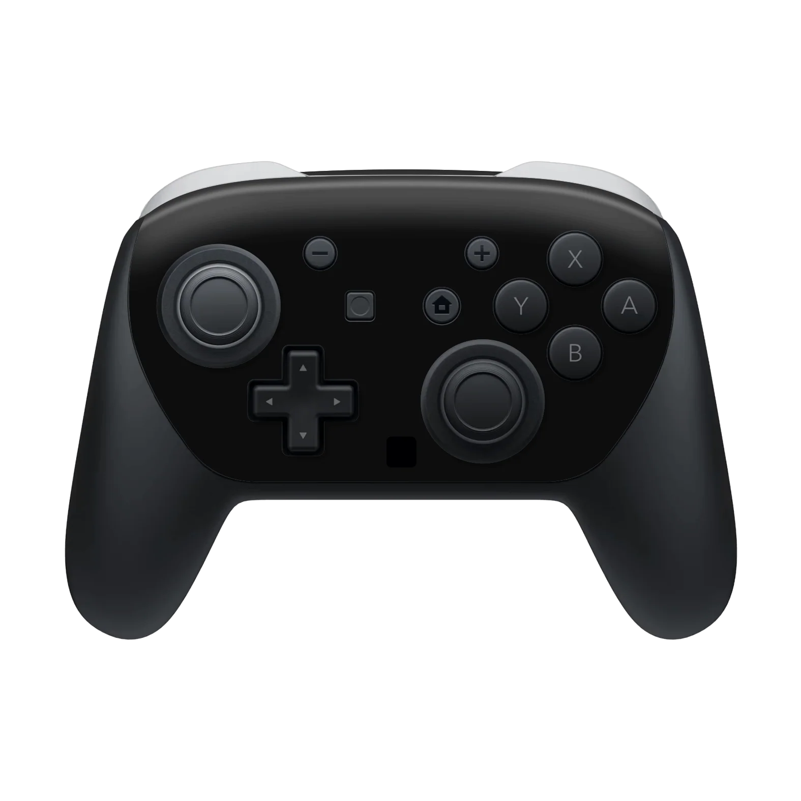 Nintendo Switch 2 PRO CONTROLLER Soft-Touch PHANTOM Black StealthMatte Skin