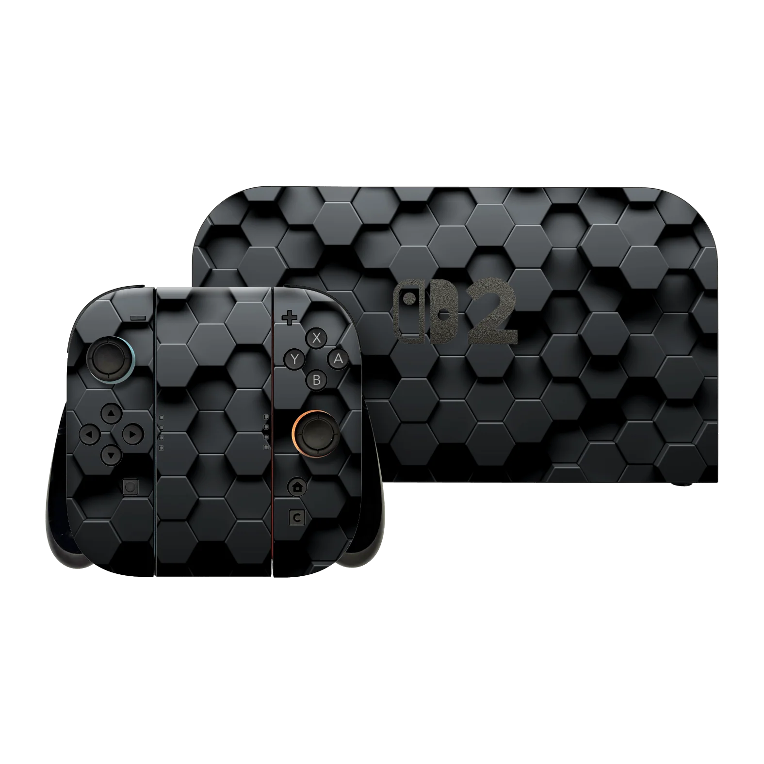 Nintendo Switch 2 SIGNATURE Hexagonal Reaction Skin