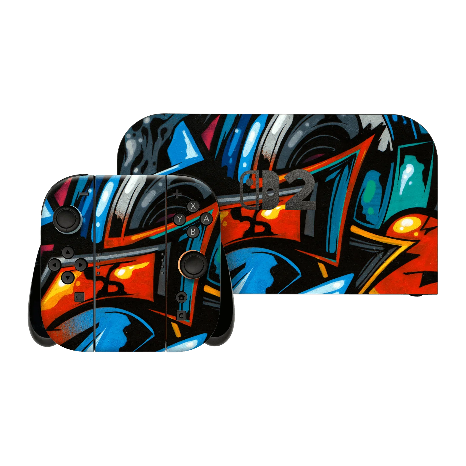 Nintendo Switch 2 SIGNATURE Street Art Graffiti Skin