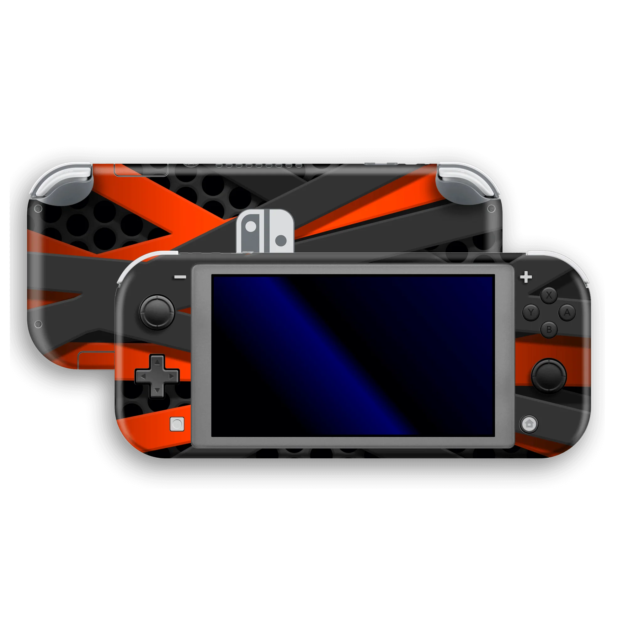 Nintendo Switch LITE SIGNATURE Black-Red FIBRE Skin