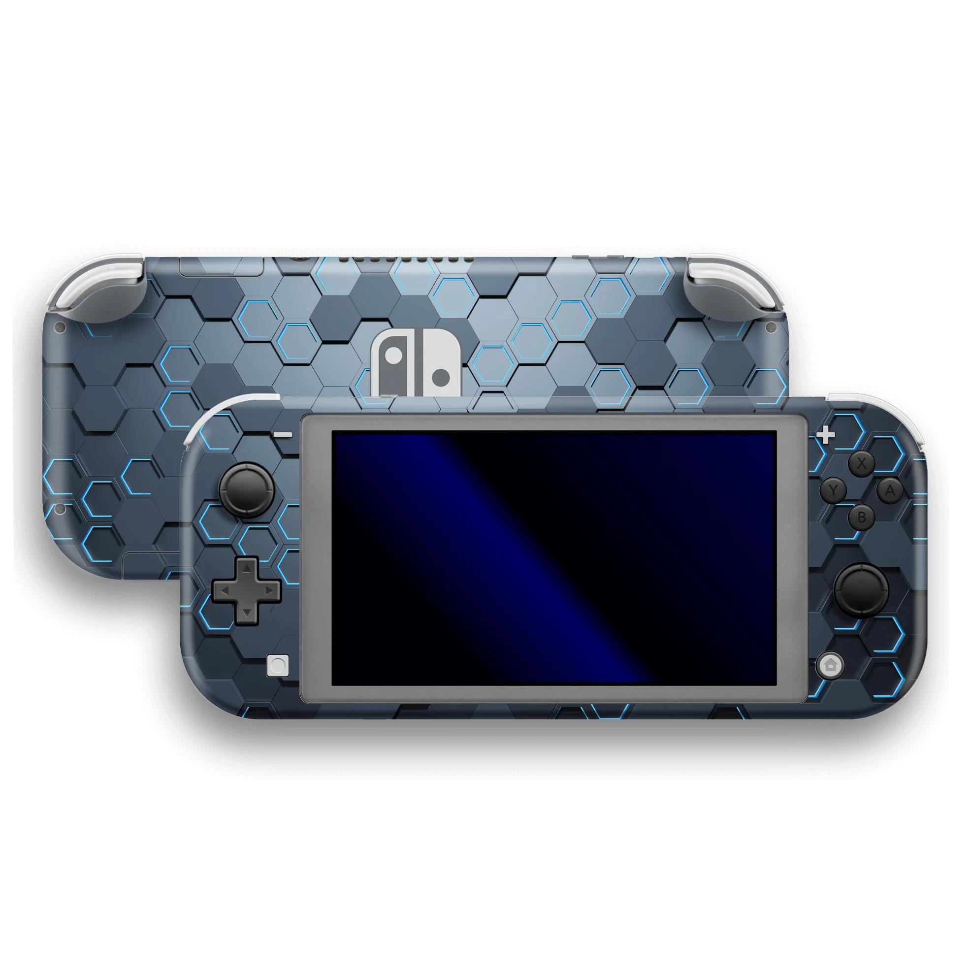 Nintendo Switch LITE SIGNATURE Blue HEXAGON Skin