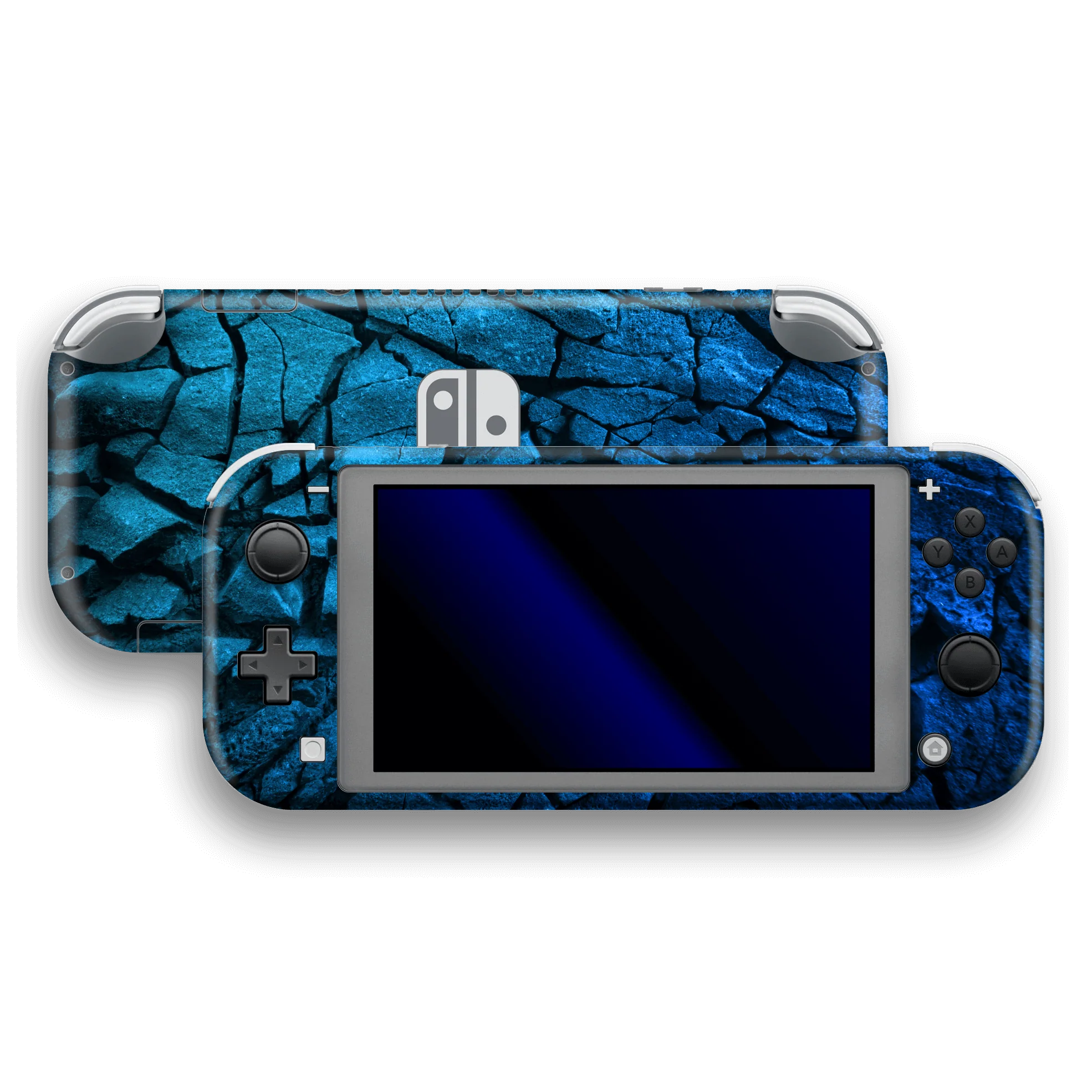 Nintendo Switch LITE SIGNATURE Charcoal BLUE Skin
