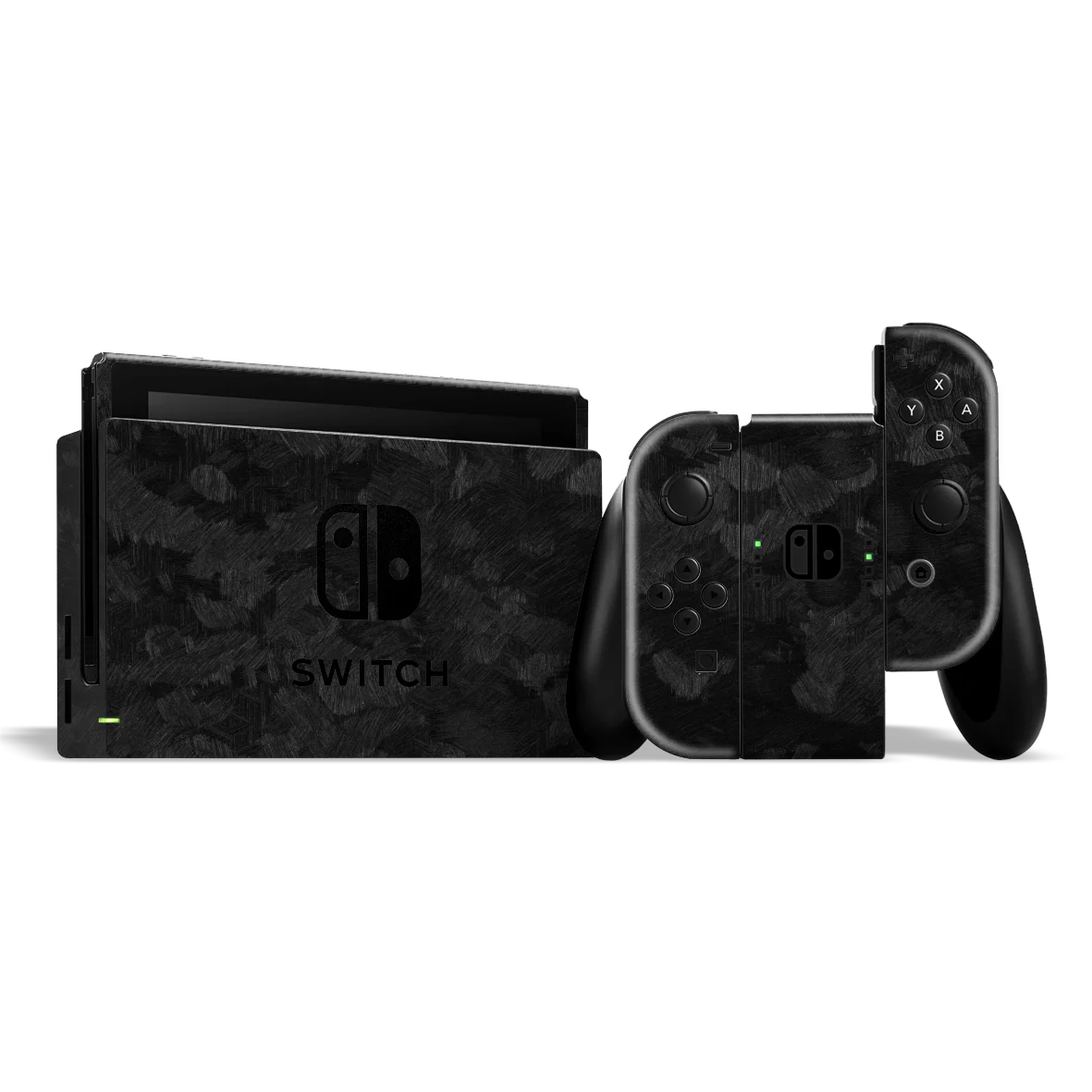 Nintendo SWITCH LUXURIA FORGED CARBON Fibre 3D Textured Skin