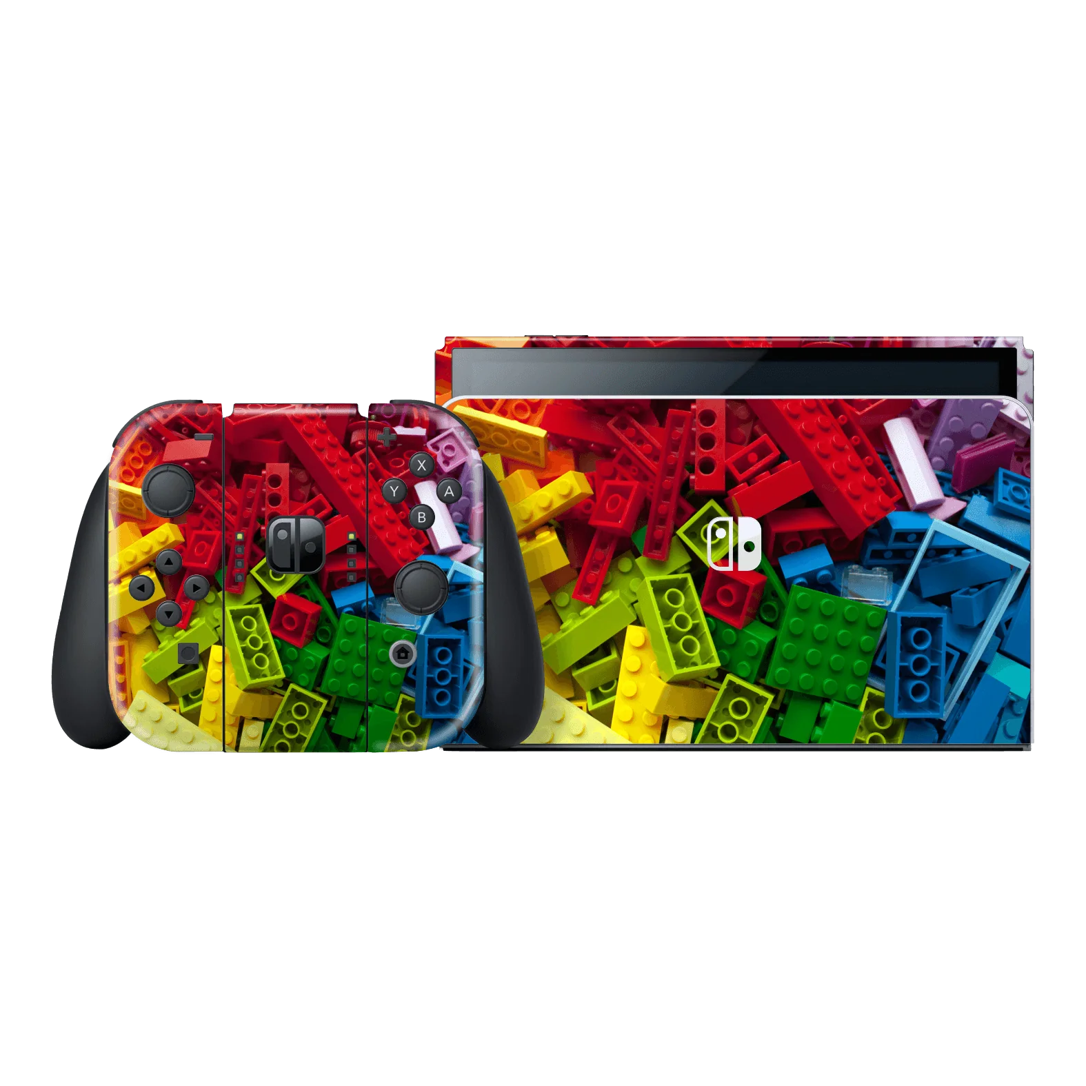 Nintendo Switch OLED SIGNATURE Blocks Destruction Skin