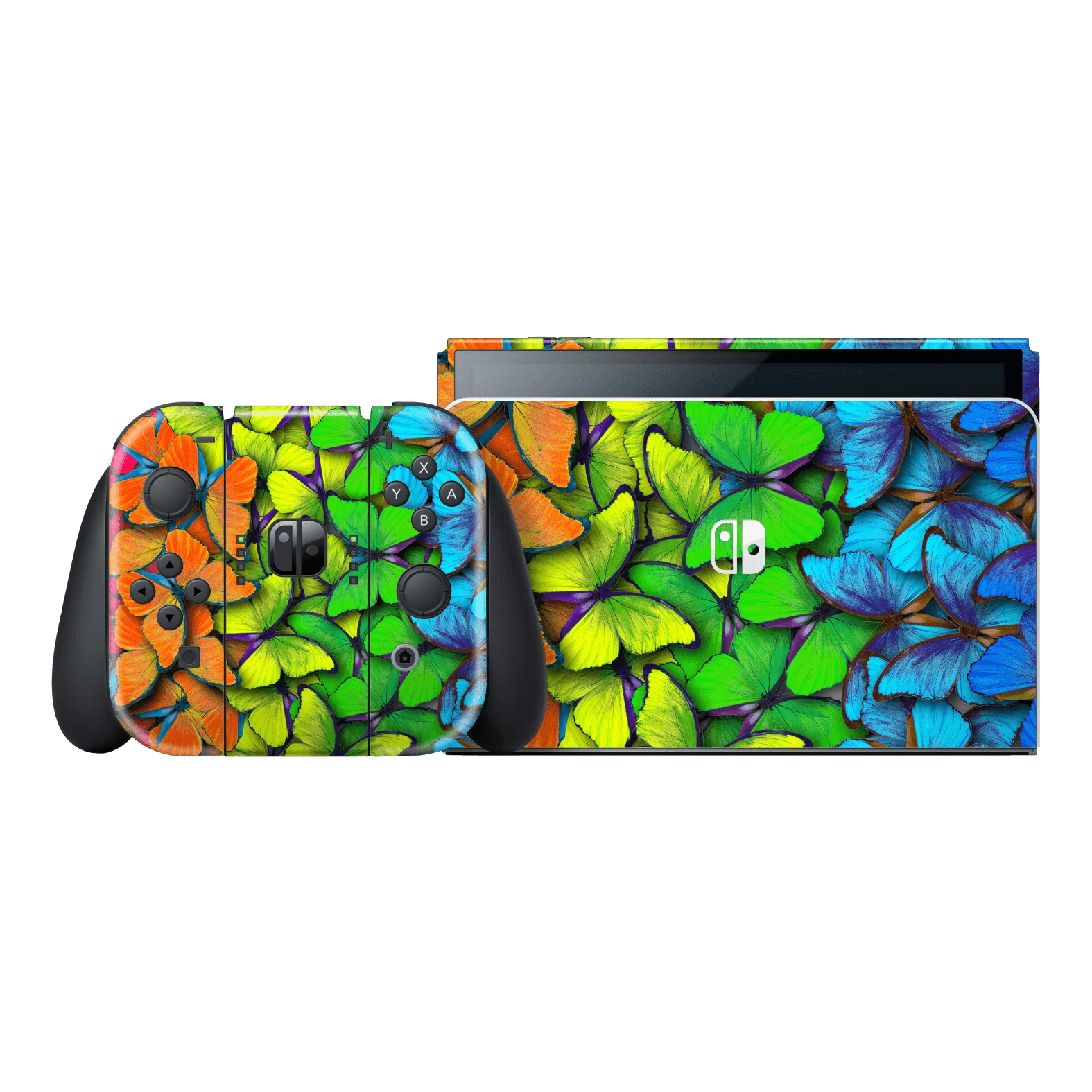 Nintendo Switch OLED SIGNATURE Butterflies Meeting Skin
