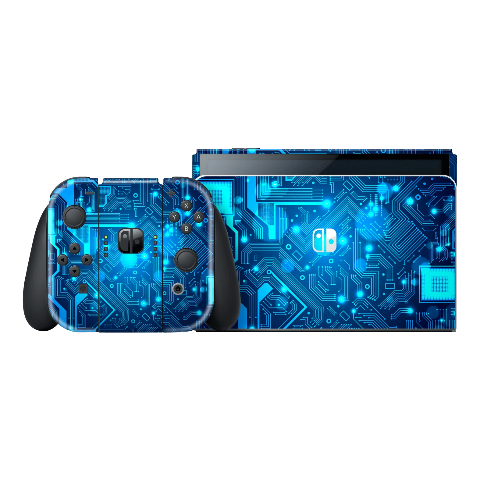 Nintendo Switch OLED SIGNATURE Cyber Security PCB Skin