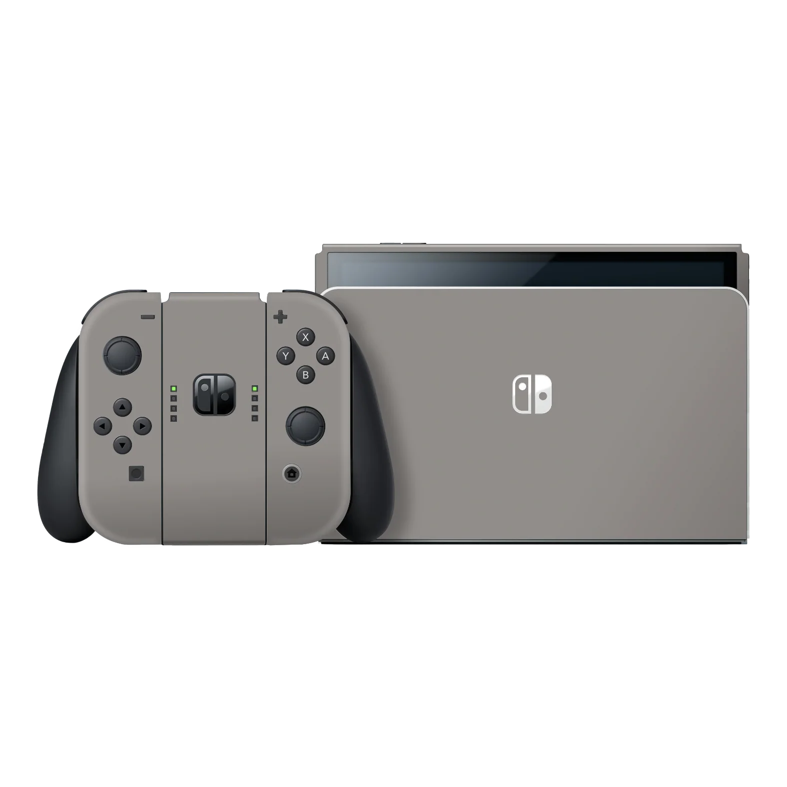 Nintendo Switch OLED Soft-Touch LUNAR Grey StealthMatte Skin