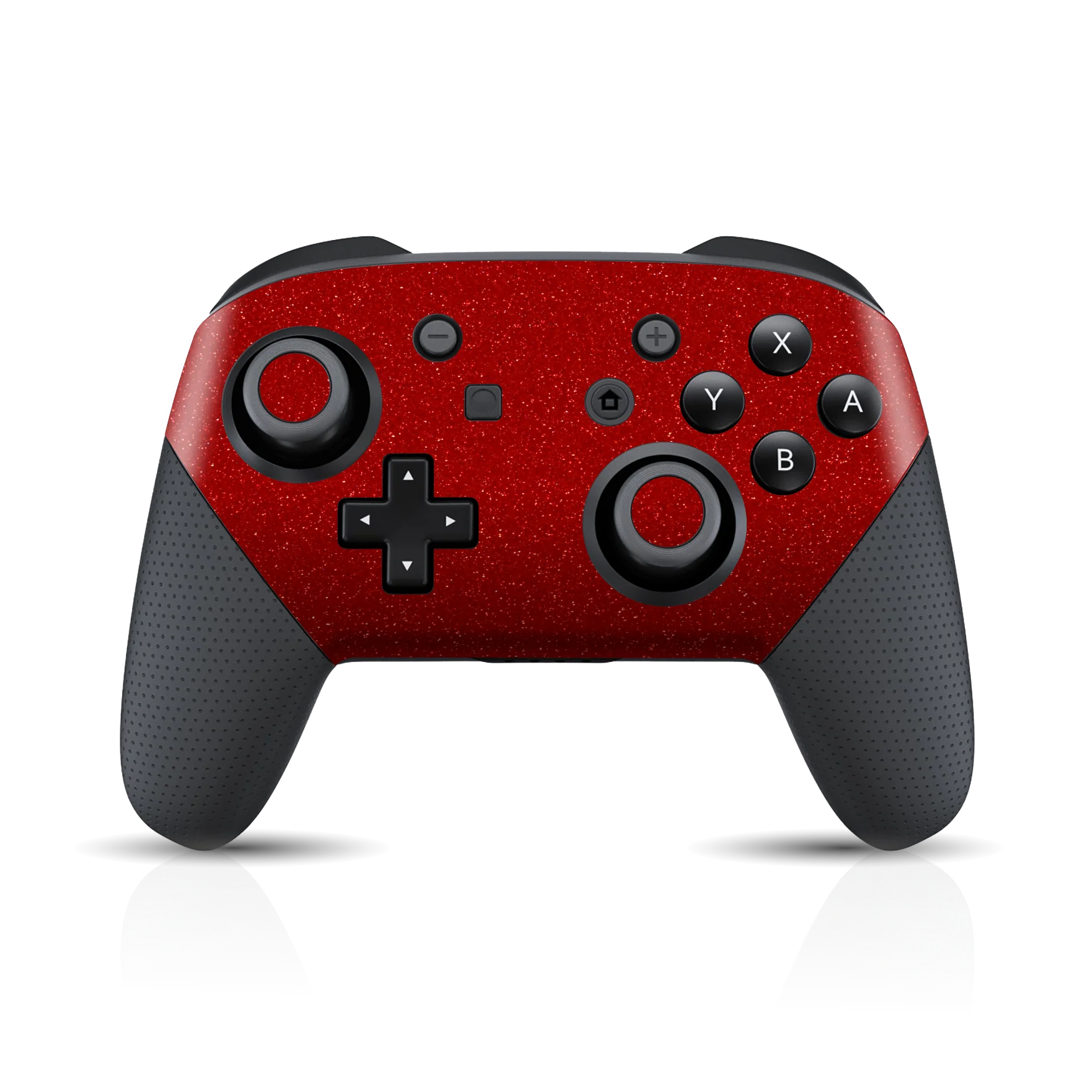 Nintendo Switch Pro CONTROLLER Diamond RED Skin