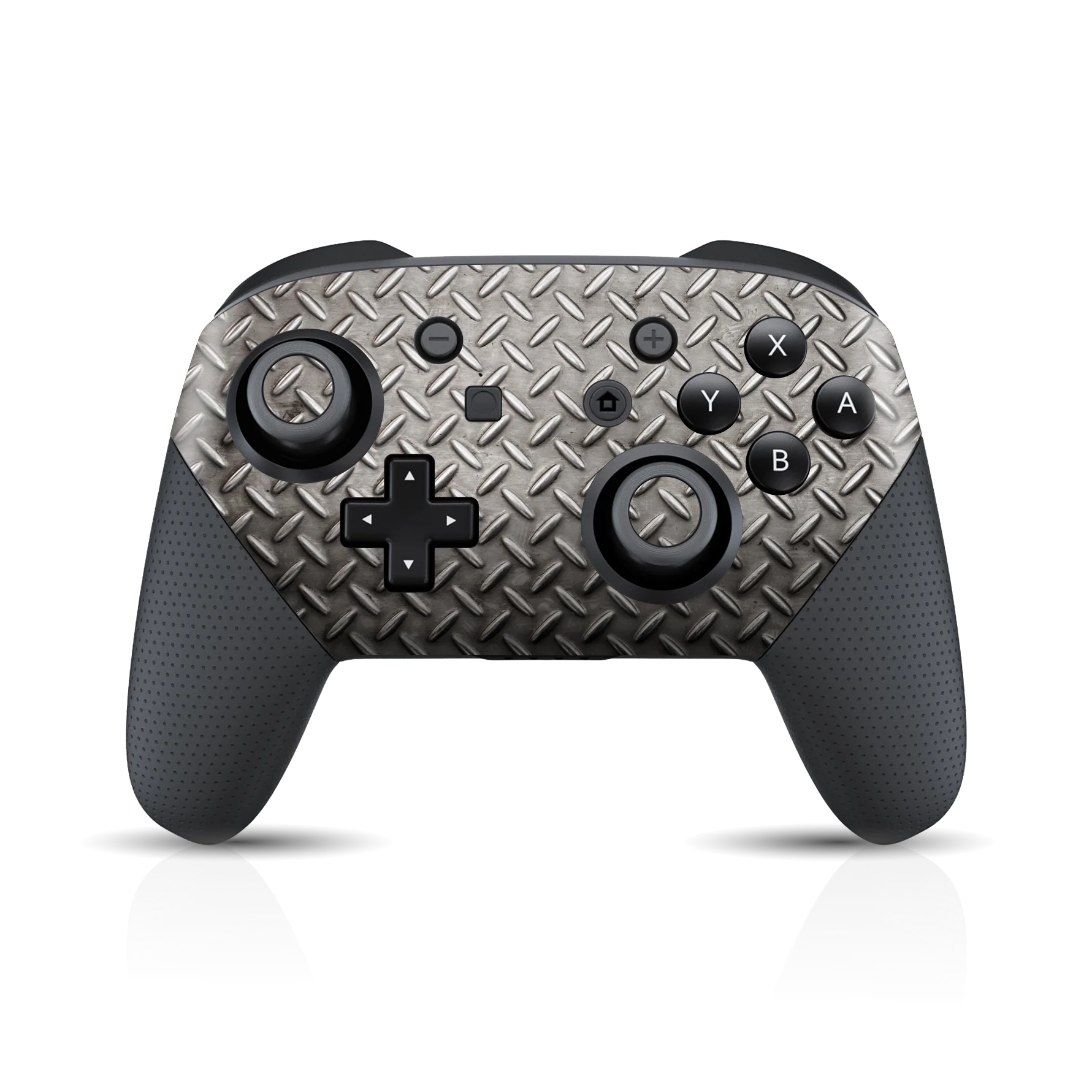 Nintendo Switch Pro CONTROLLER SIGNATURE Diamond STEEL PLATE Skin