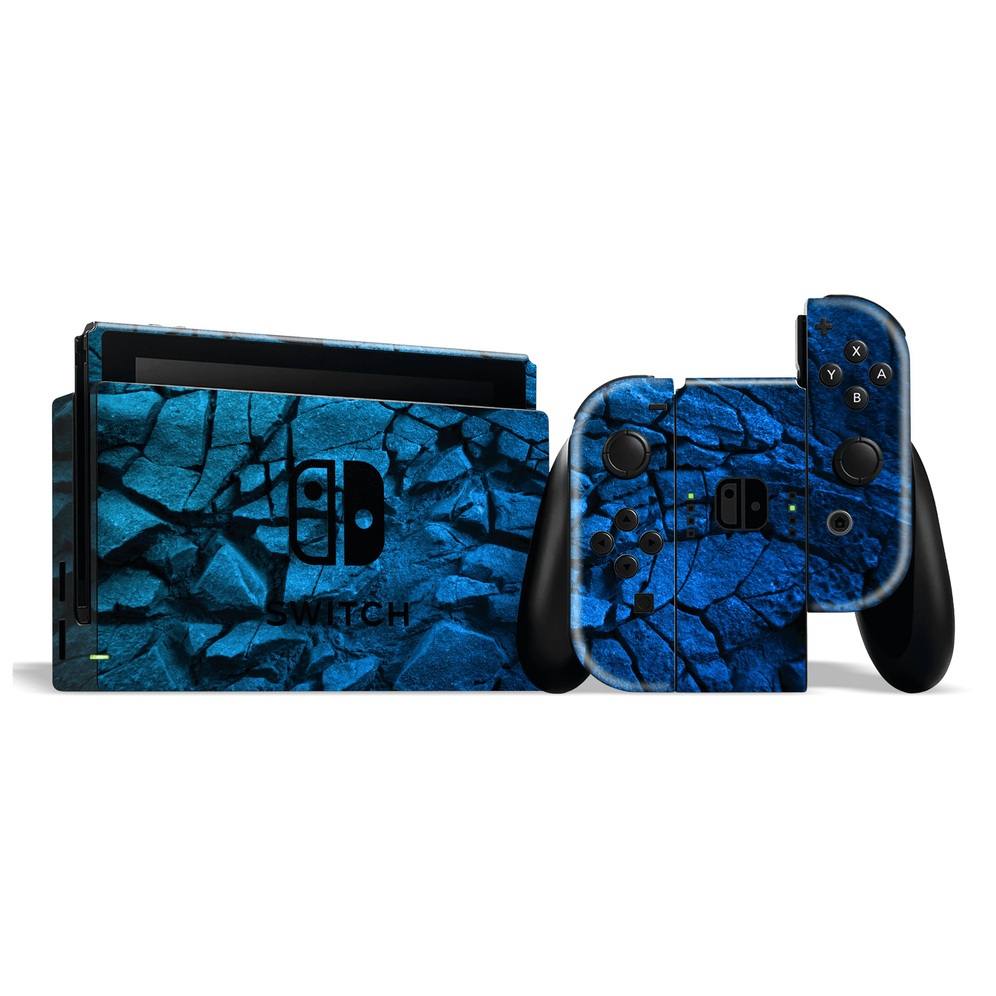Nintendo SWITCH SIGNATURE Charcoal BLUE Skin