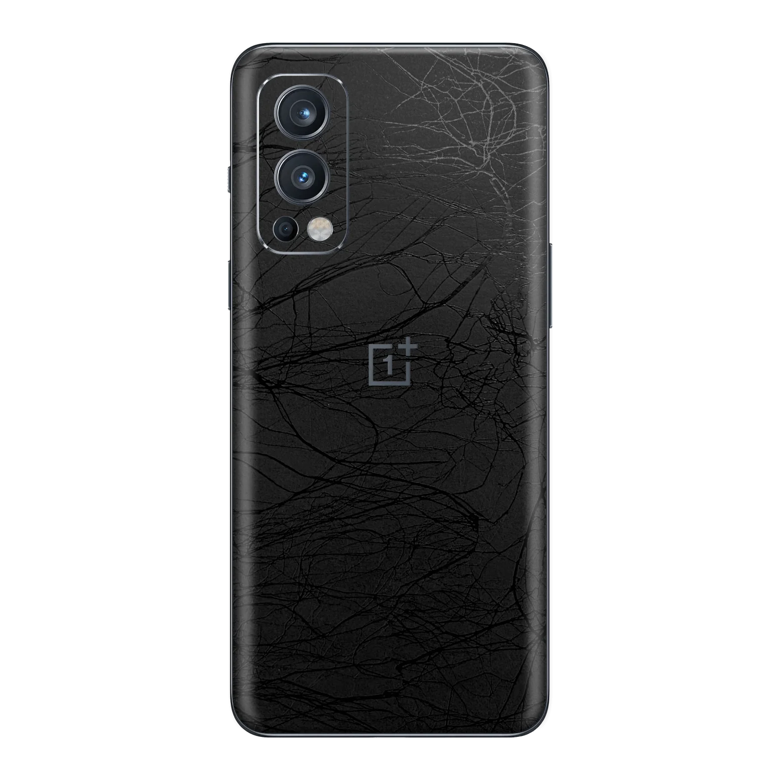 OnePlus Nord 2 LUXURIA BLACK WEB Textured Skin