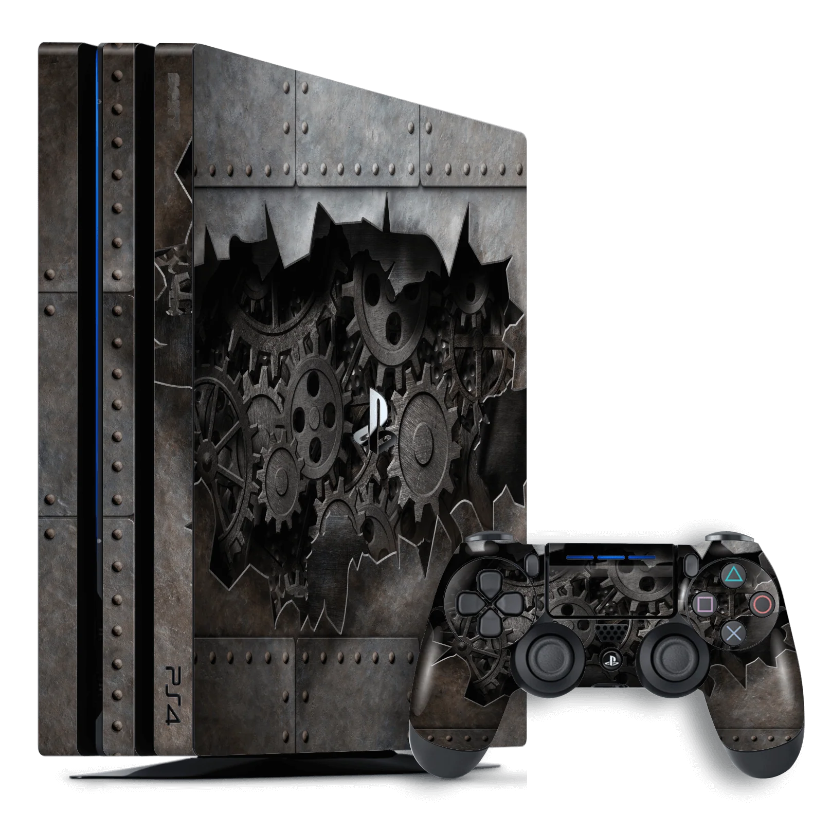 Playstation 4 PRO (PS4 Pro) SIGNATURE 3D OLD MACHINE Skin - 09