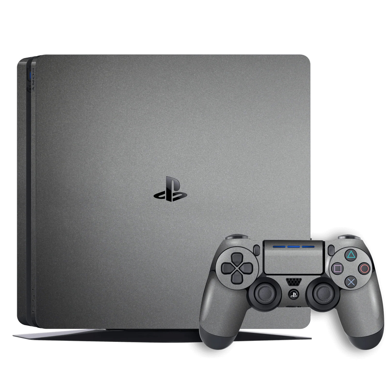 Playstation 4 SLIM (PS4 Slim) Space Grey MATT Skin