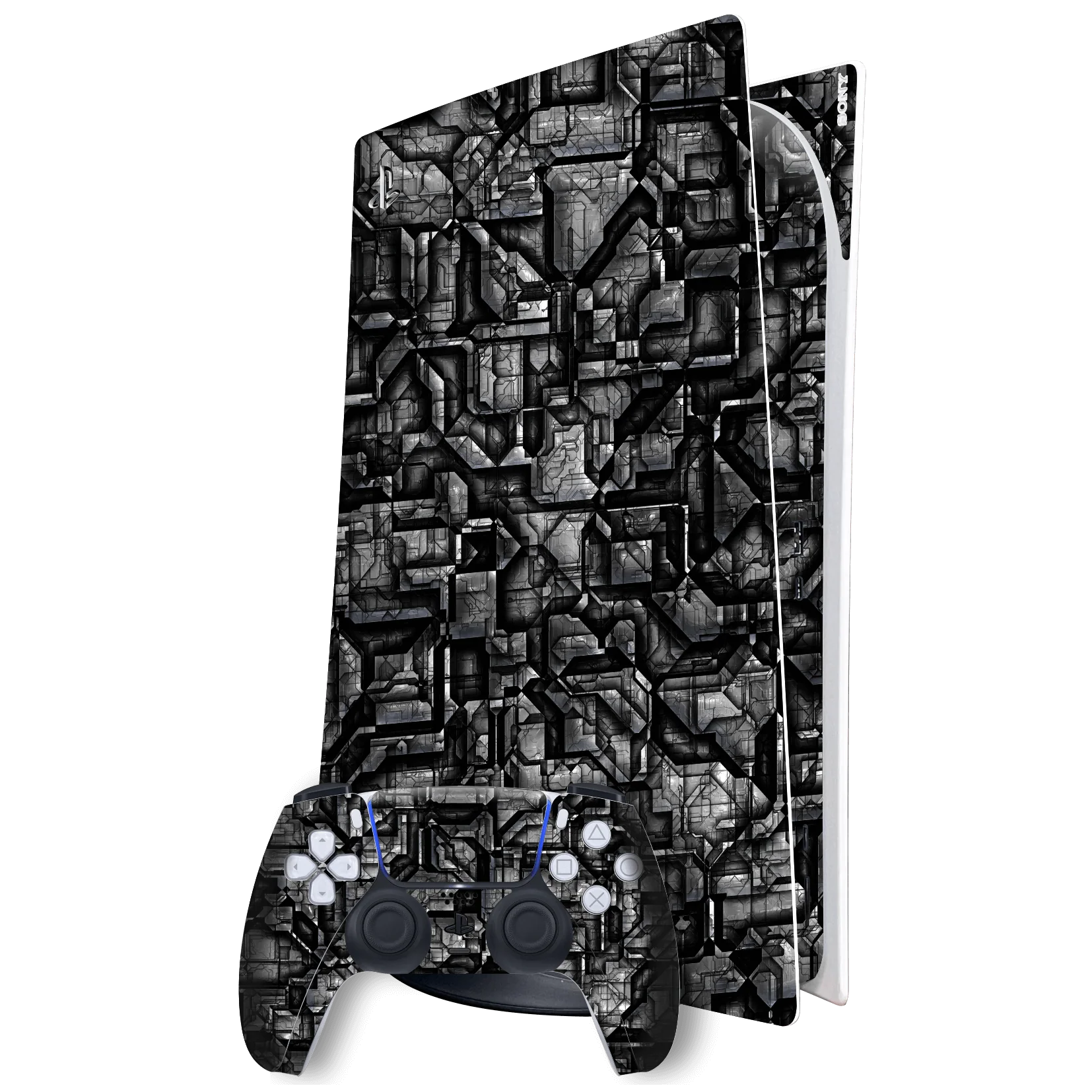 PlayStation 5 (PS5) DIGITAL EDITION SIGNATURE ALIEN MEGASTRUCTURE Skin