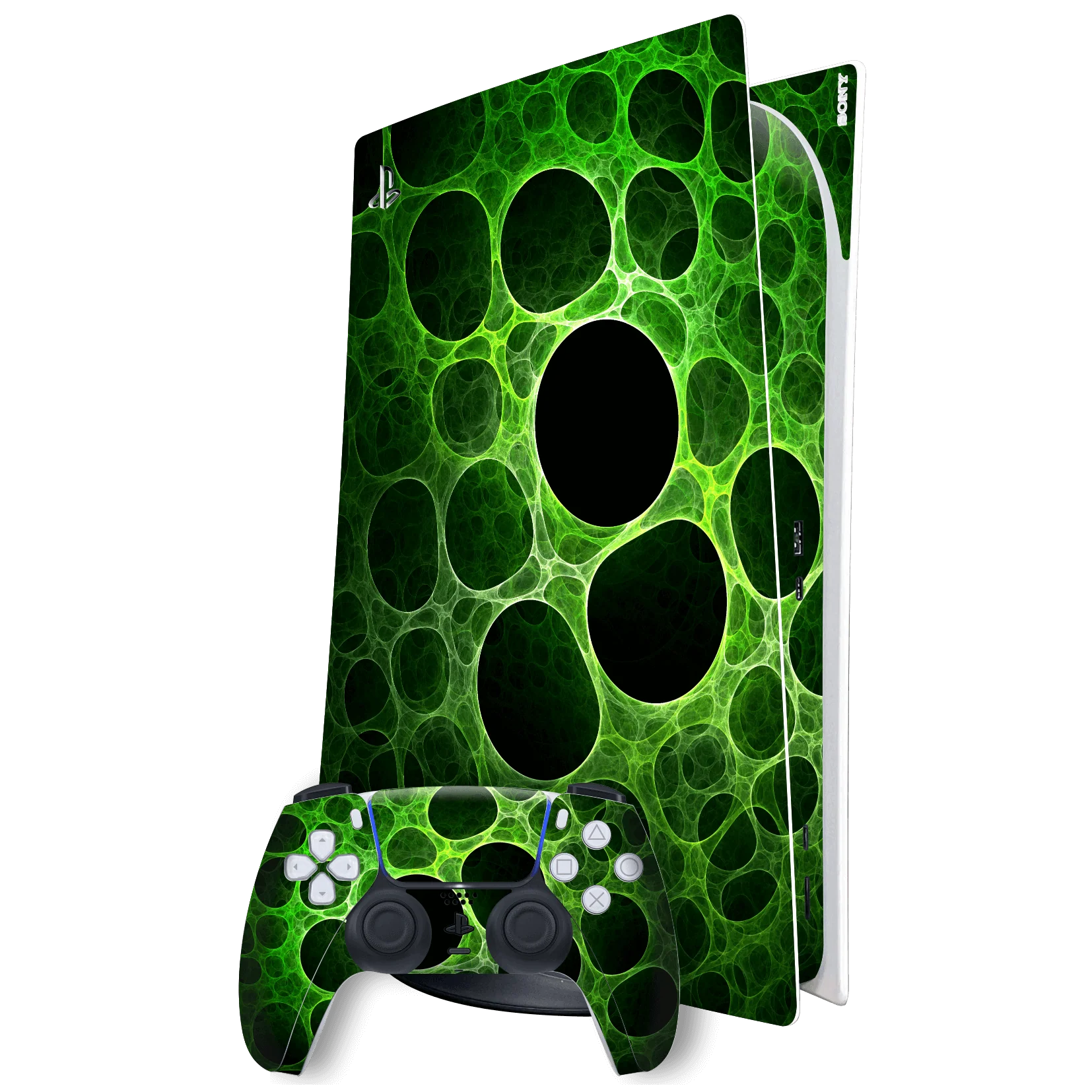 PlayStation 5 (PS5) DIGITAL EDITION SIGNATURE BACTERIA Skin