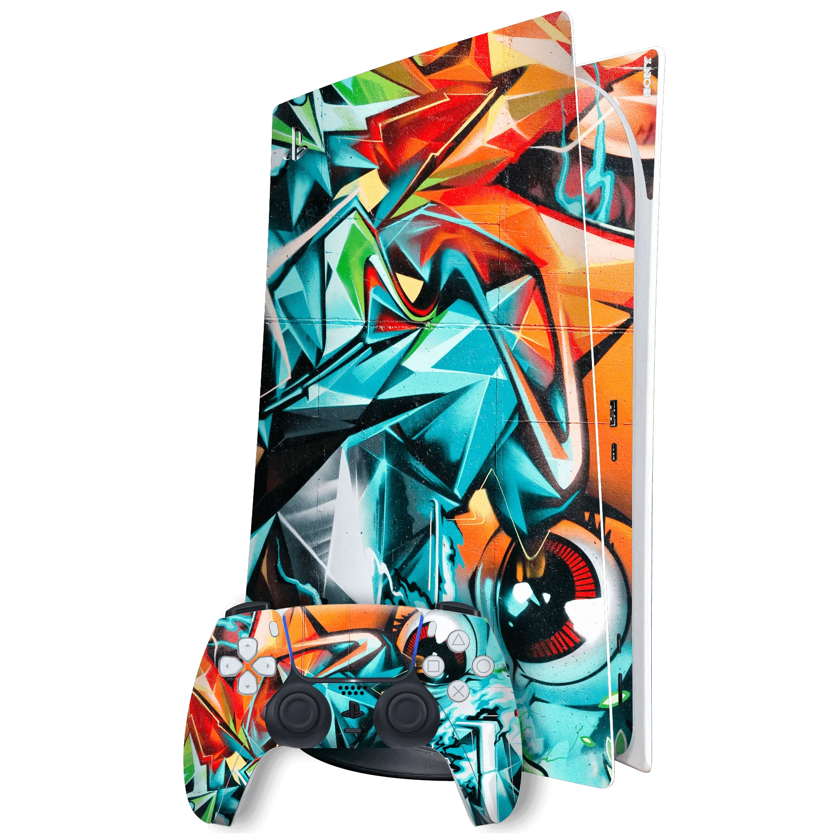 PlayStation 5 (PS5) DIGITAL EDITION SIGNATURE STREET ART Skin