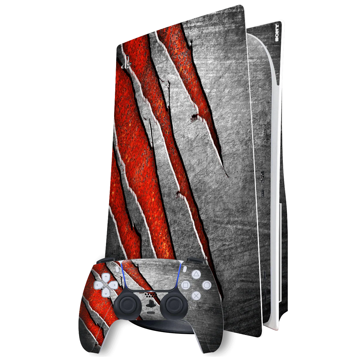 PlayStation 5 (PS5) DISC Edition SIGNATURE MONSTER CLAW Skin