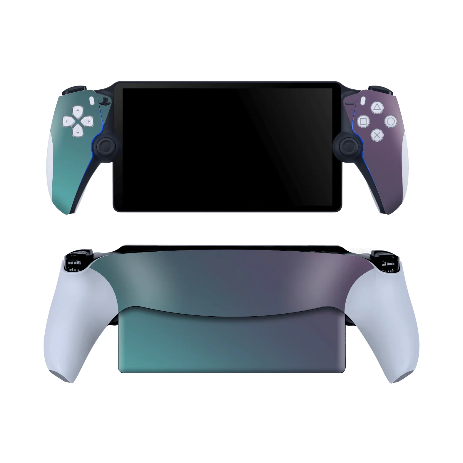 PlayStation PORTAL - CHAMELEON TURQUOISE LAVENDER Matt Metallic Skin