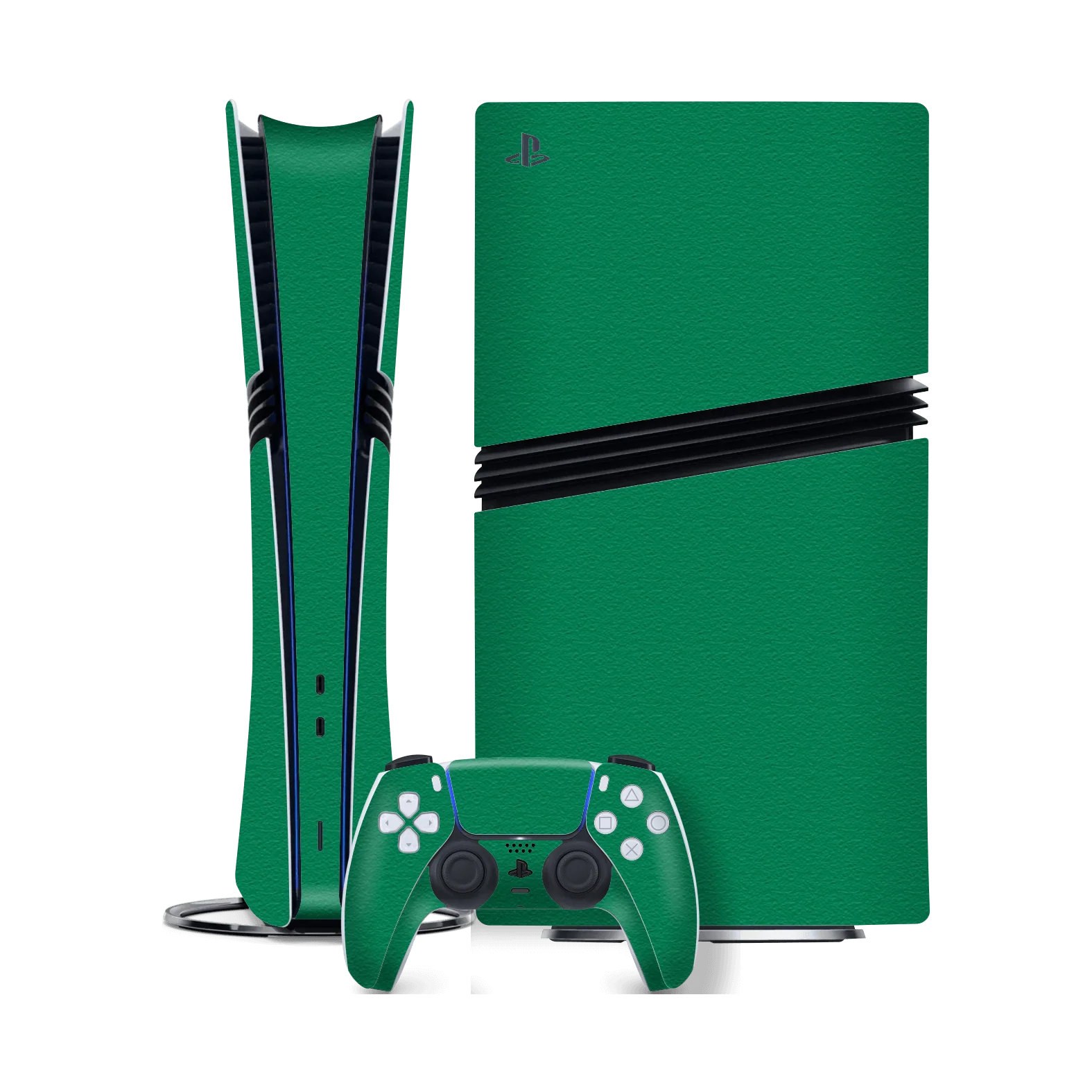 PS5 Pro LUXURIA VERONESE Green Textured Skin