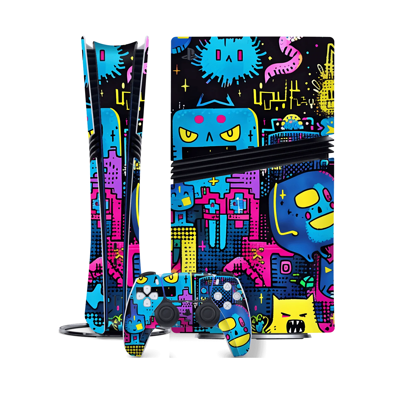 PS5 Pro SIGNATURE Arcade Rave Skin