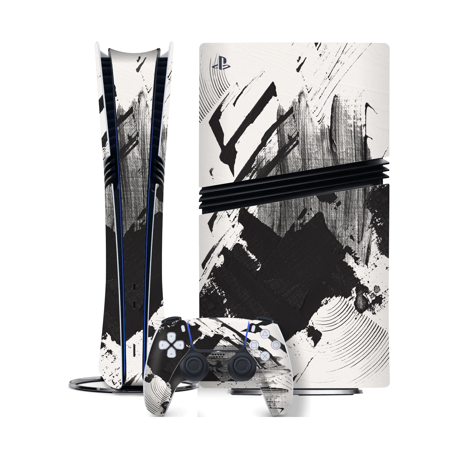 PS5 Pro SIGNATURE Black & White Madness Skin