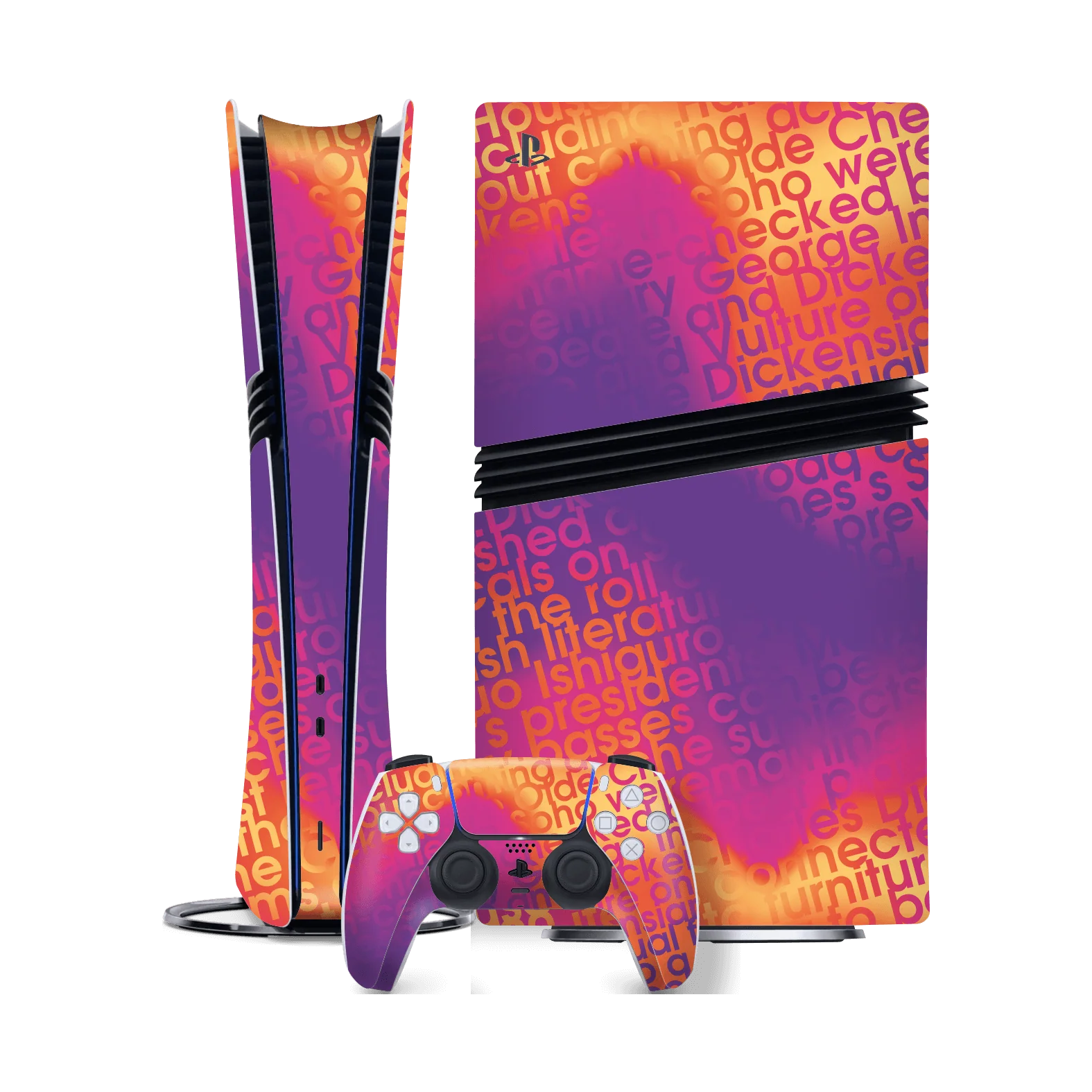 PS5 Pro SIGNATURE Inferno Swirl Skin