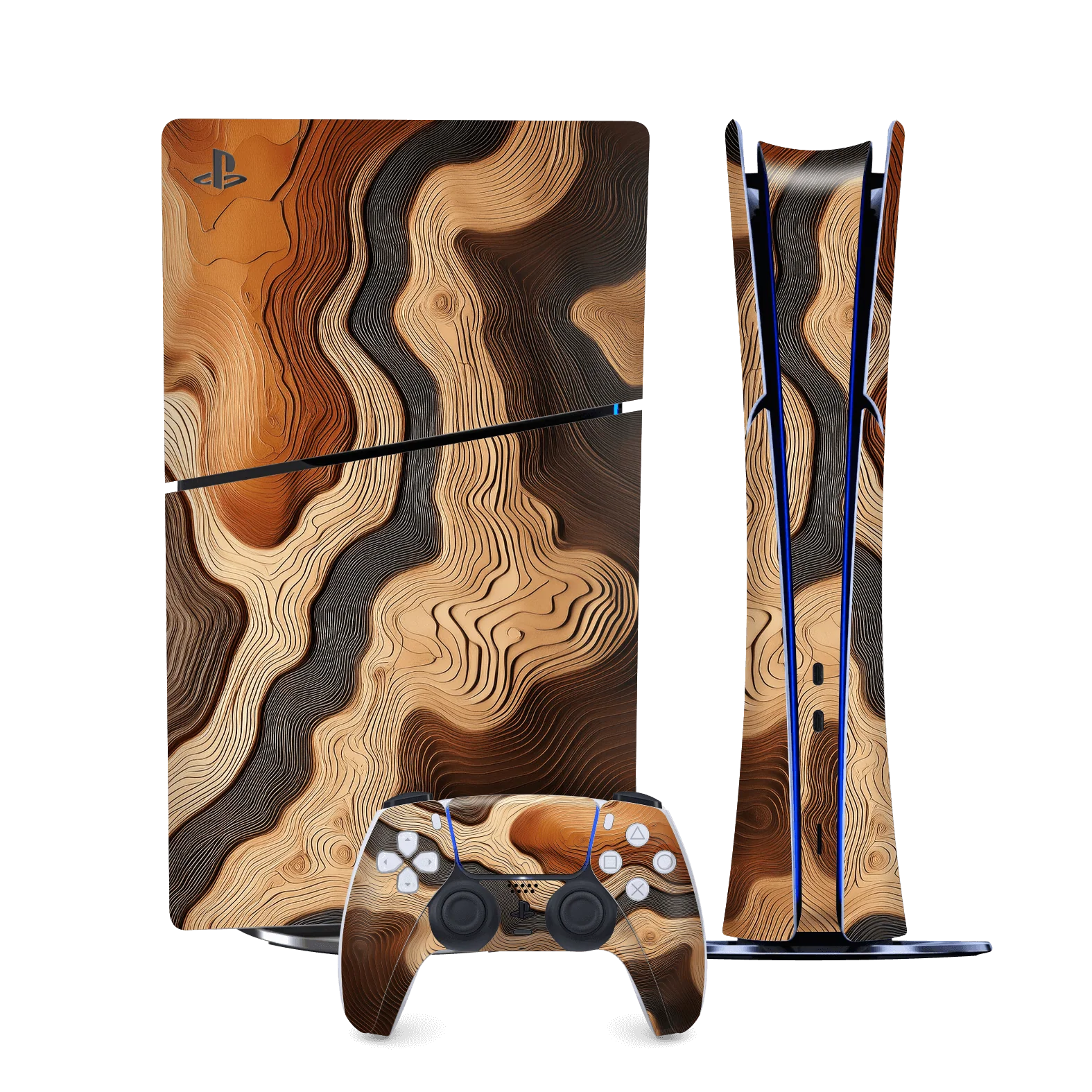 PS5 Slim (Digital Edition) SIGNATURE Dune Écru Skin