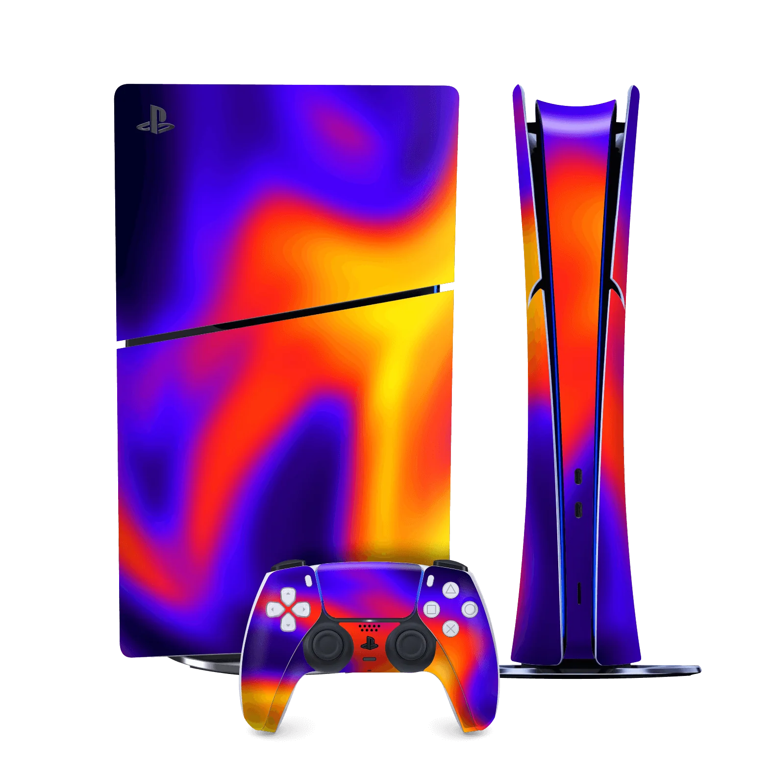 PS5 Slim (Digital Edition) SIGNATURE Infrablaze Skin