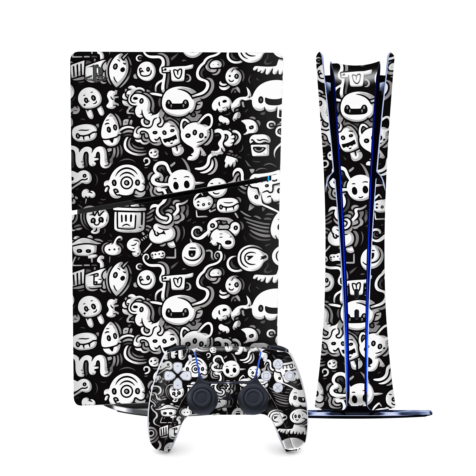 PS5 Slim (Digital Edition) SIGNATURE Pictogram Party Skin