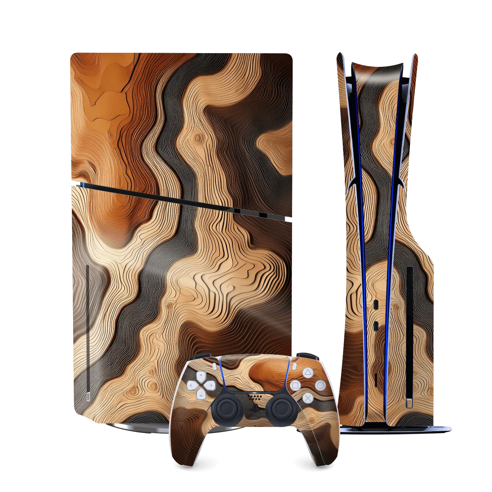 PS5 Slim (DISC Edition) SIGNATURE Dune Écru Skin