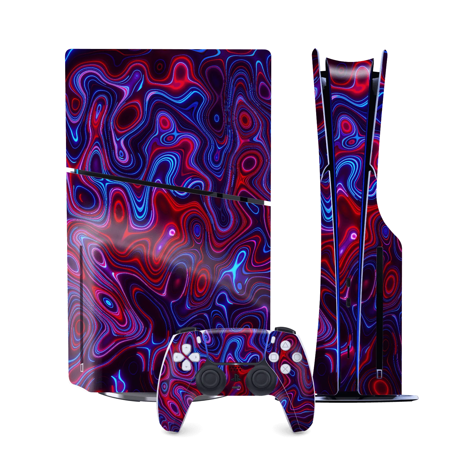 PS5 Slim (DISC Edition) SIGNATURE Flux Fusion Skin
