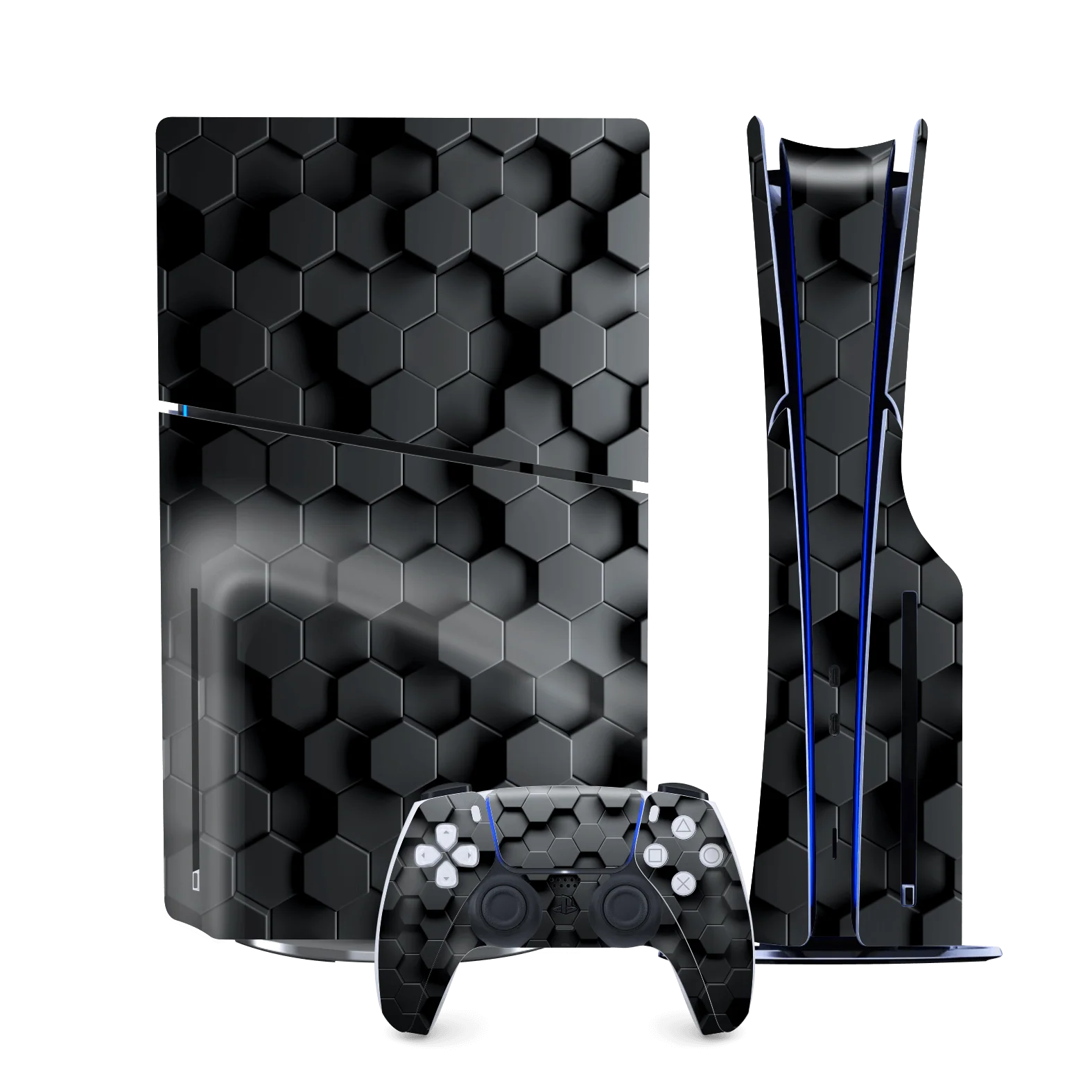 PS5 Slim (DISC Edition) SIGNATURE Hexagonal Reaction Skin